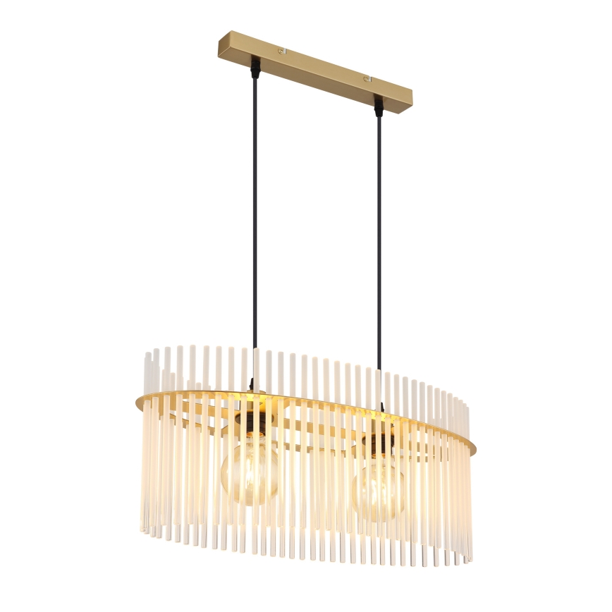 Globo - Luster na lanku 2xE27/60W/230V zlatá