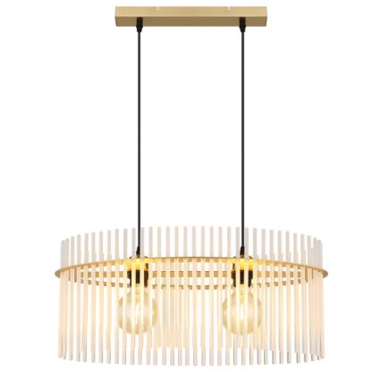 Globo - Luster na lanku 2xE27/60W/230V zlatá
