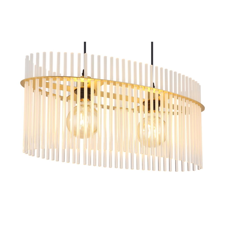 Globo - Luster na lanku 2xE27/60W/230V zlatá