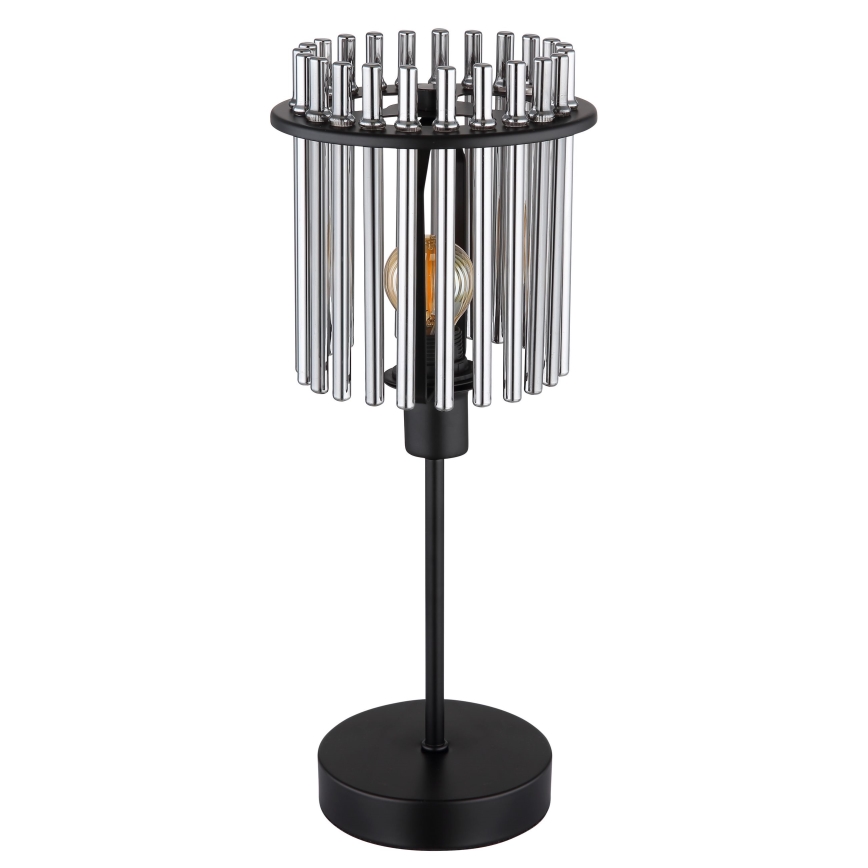 Globo - Stolná lampa 1xE14/40W/230V pr. 15 cm čierna
