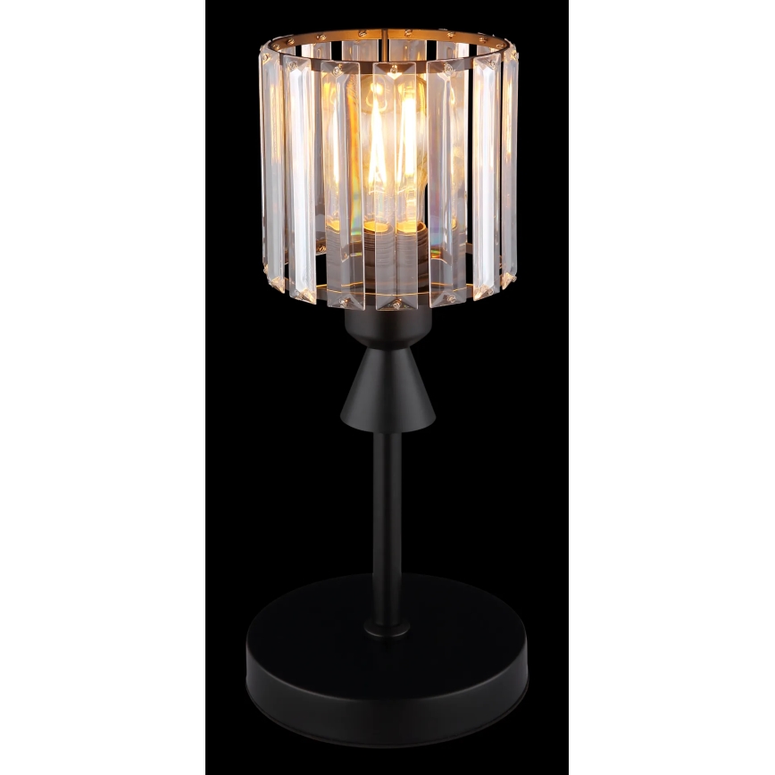 Globo - Stolná lampa 1xE27/60W/230V pr. 15 cm čierna