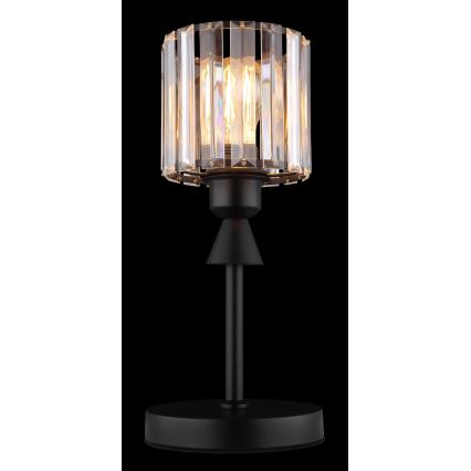 Globo - Stolná lampa 1xE27/60W/230V pr. 15 cm čierna