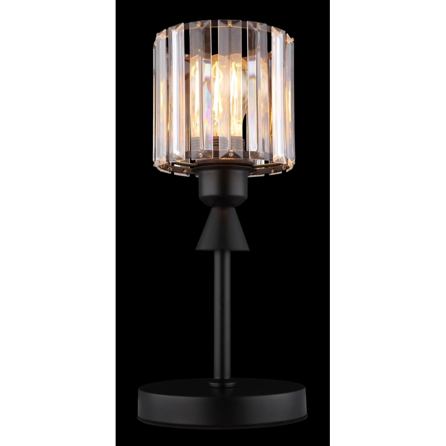 Globo - Stolná lampa 1xE27/60W/230V pr. 15 cm čierna