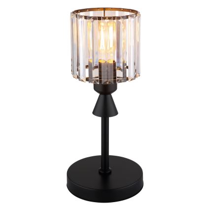 Globo - Stolná lampa 1xE27/60W/230V pr. 15 cm čierna