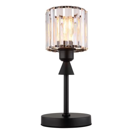Globo - Stolná lampa 1xE27/60W/230V pr. 15 cm čierna