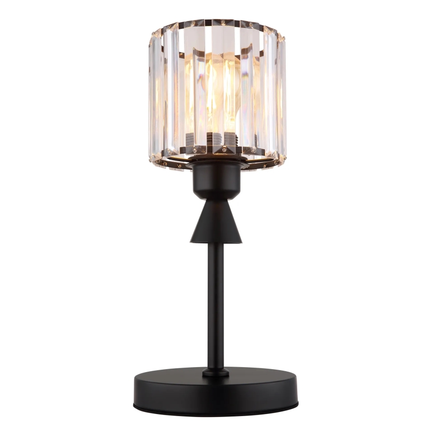Globo - Stolná lampa 1xE27/60W/230V pr. 15 cm čierna