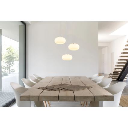 Globo - LED Luster na lanku 3xLED/6W/230V