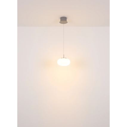 Globo - LED Luster na lanku LED/6W/230V biela