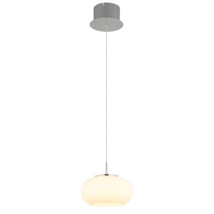 Globo - LED Luster na lanku LED/6W/230V biela