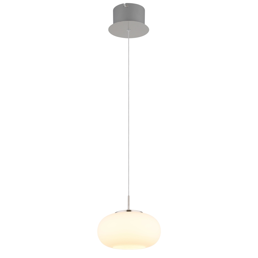 Globo - LED Luster na lanku LED/6W/230V biela
