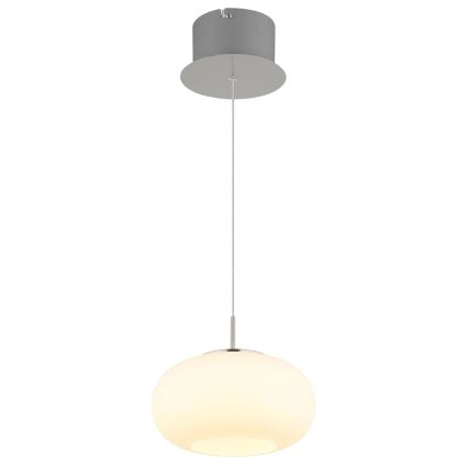Globo - LED Luster na lanku LED/6W/230V biela