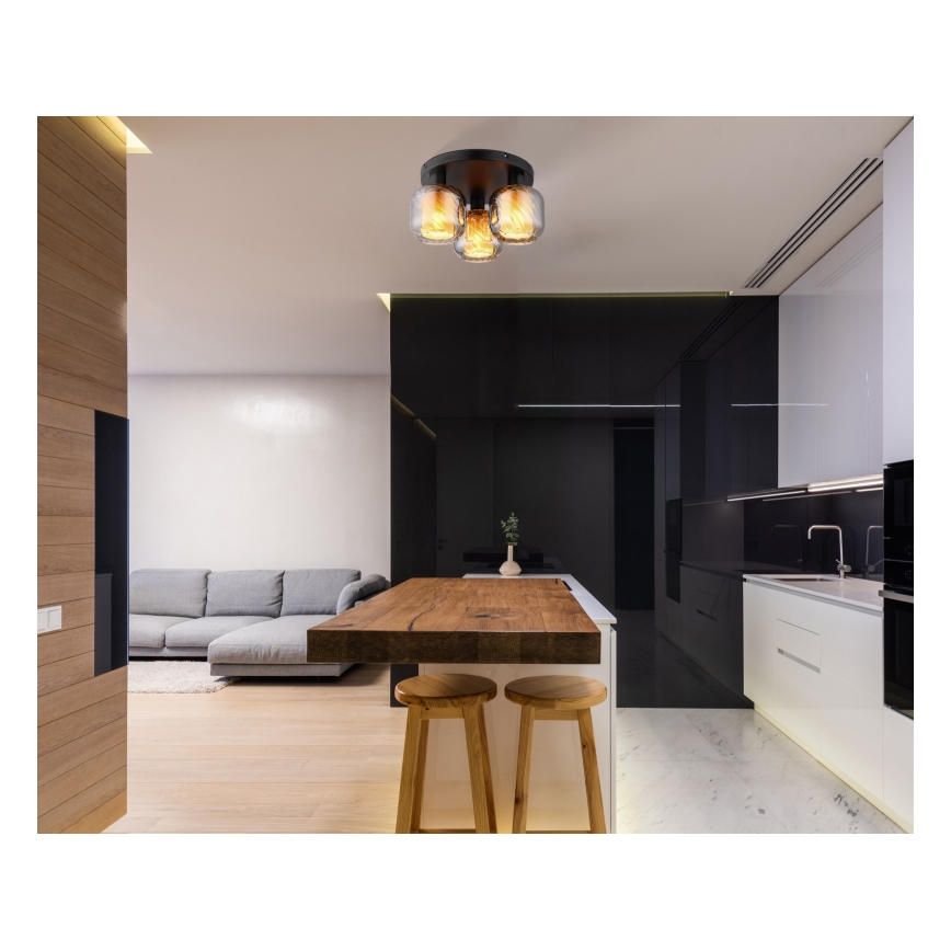 Globo - Stropné svietidlo 3xE27/25W/230V pr. 37 cm