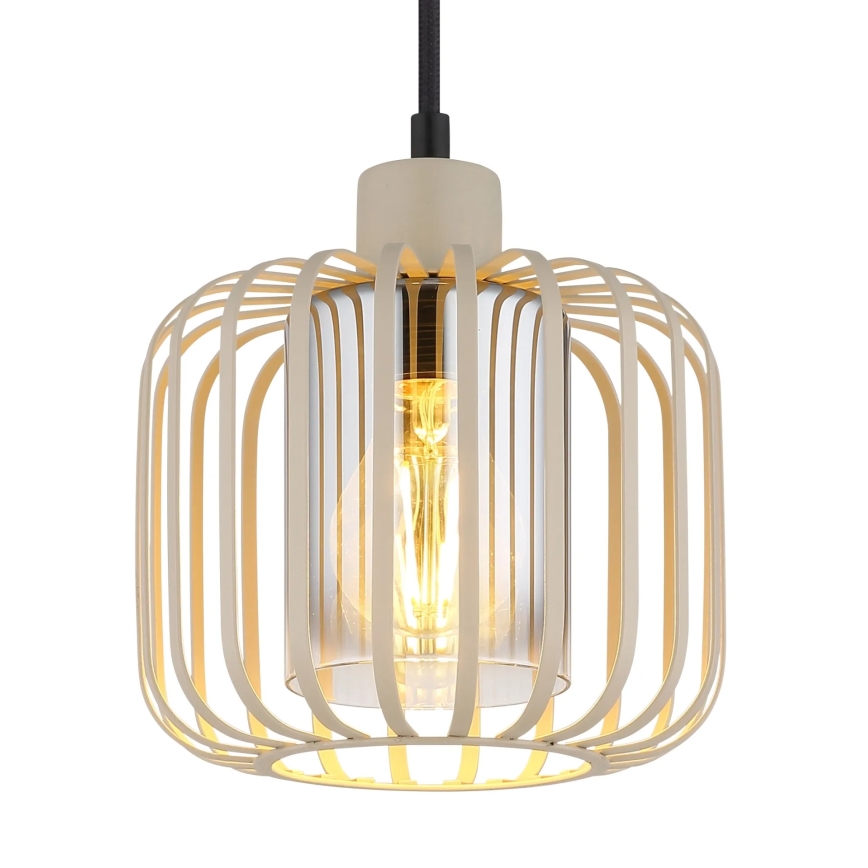 Globo - Závesné svietidlo na lanku 1xE27/40W/230V priemer 18 cm