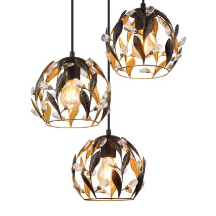 Globo - Luster na lanku 3xE27/40W/230V pr. 41 cm
