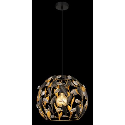 Globo - Luster na lanku 1xE27/40W/230V pr. 40 cm