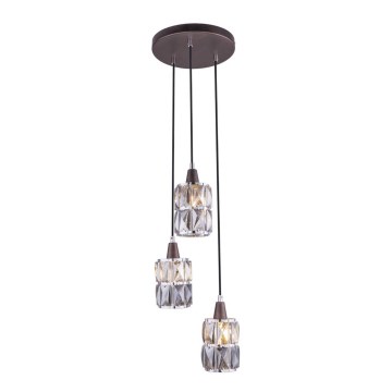 Globo 15761-3 - Krištáľový luster na lanku WOLLI 3xE14/40W/230V