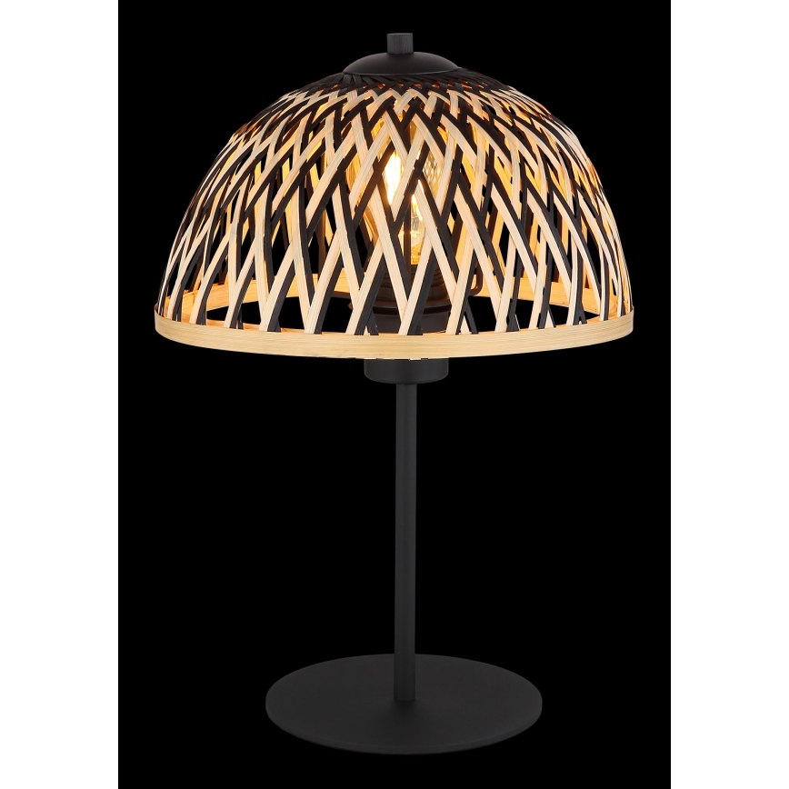 Globo - Stolná lampa 1xE27/15W/230V bambus