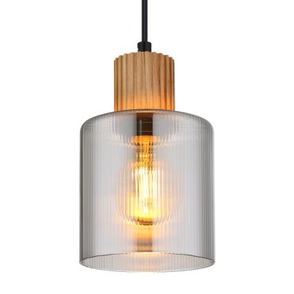 Globo - Závesné svietidlo na lanku 1xE27/25W/230V pr. 12 cm