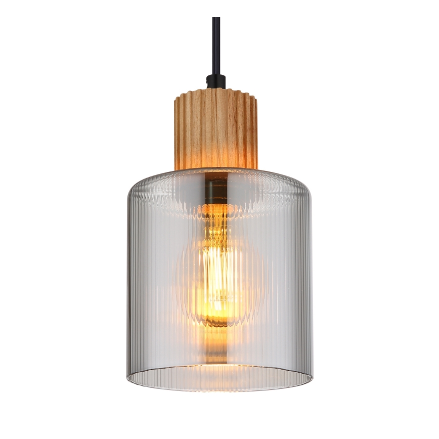 Globo - Závesné svietidlo na lanku 1xE27/25W/230V pr. 12 cm