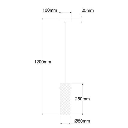 Globo - Luster na lanku 1xE14/40W/230V
