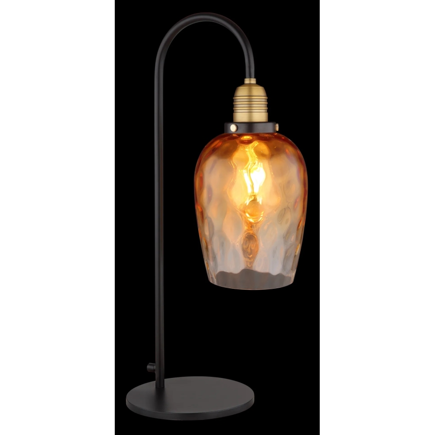 Globo - Stolná lampa 1xE27/60W/230V oranžová