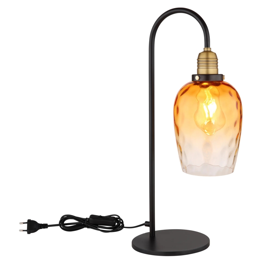 Globo - Stolná lampa 1xE27/60W/230V oranžová