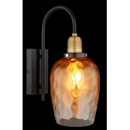 Globo - Nástenná lampa 1xE27/60W/230V oranžová