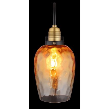 Globo - Nástenná lampa 1xE27/60W/230V oranžová