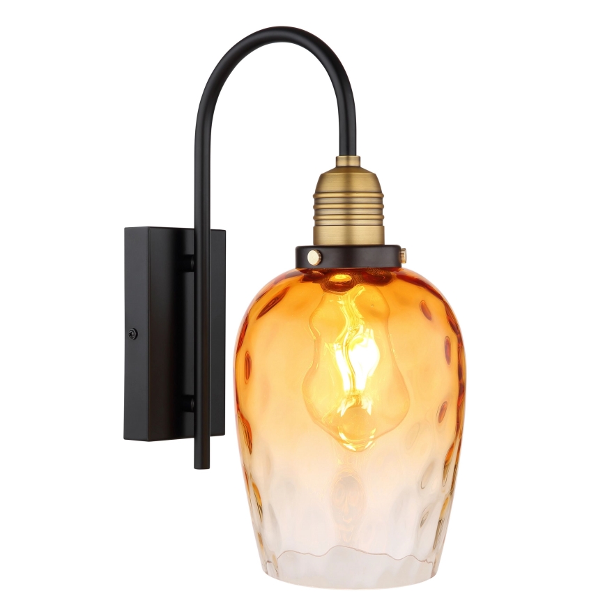 Globo - Nástenná lampa 1xE27/60W/230V oranžová