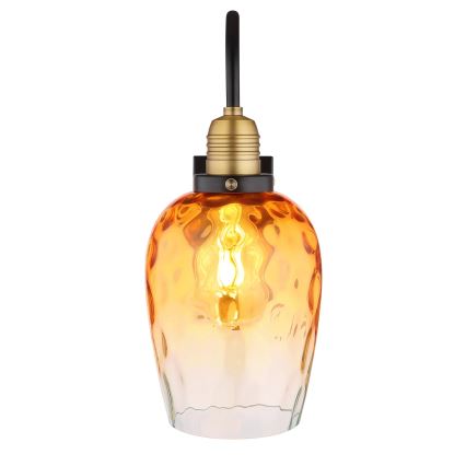 Globo - Nástenná lampa 1xE27/60W/230V oranžová
