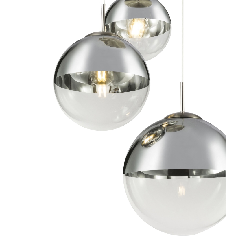 Globo - Luster na lanku 3xE27/40W/230V pr. 51 cm