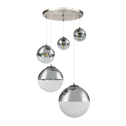 Globo - Luster na lanku 5xE27/60W/230V pr. 65 cm