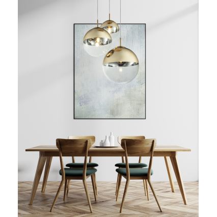 Globo - Luster na lanku 3xE27/40W/230V pr. 51 cm