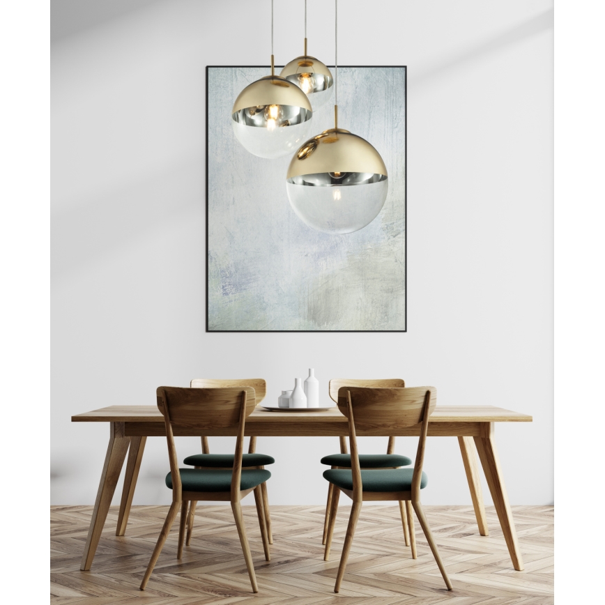 Globo - Luster na lanku 3xE27/40W/230V pr. 51 cm