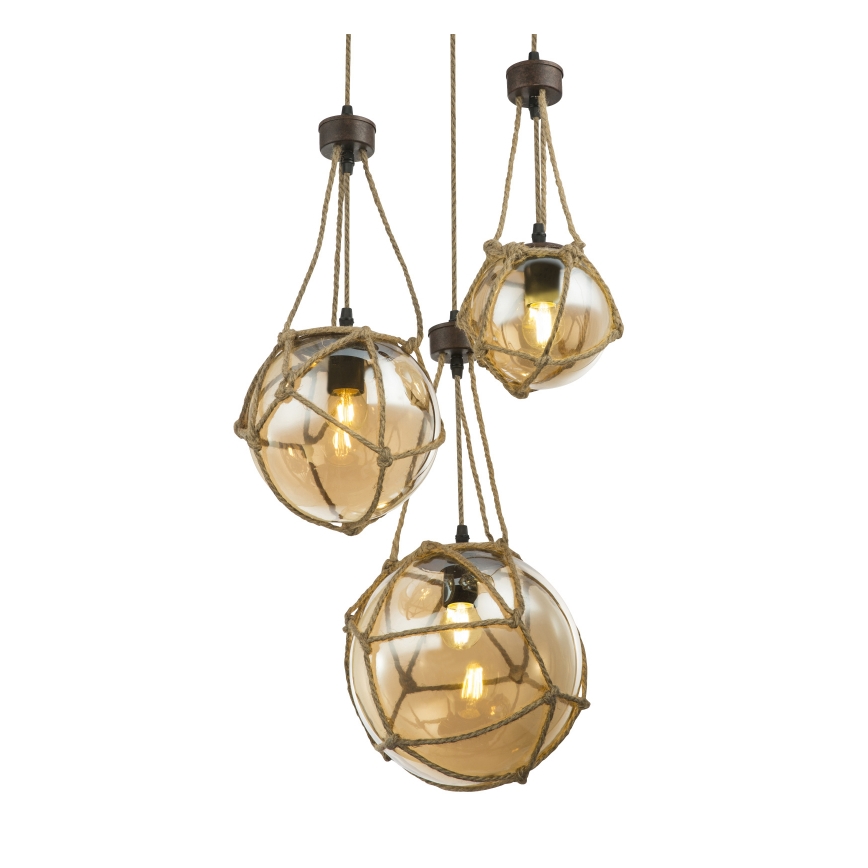 Globo - Luster na lanku 3xE27/40W/230V