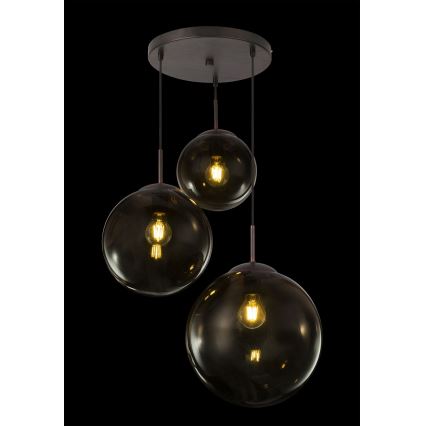 Globo - Luster na lanku 3xE27/40W/230V pr. 51 cm