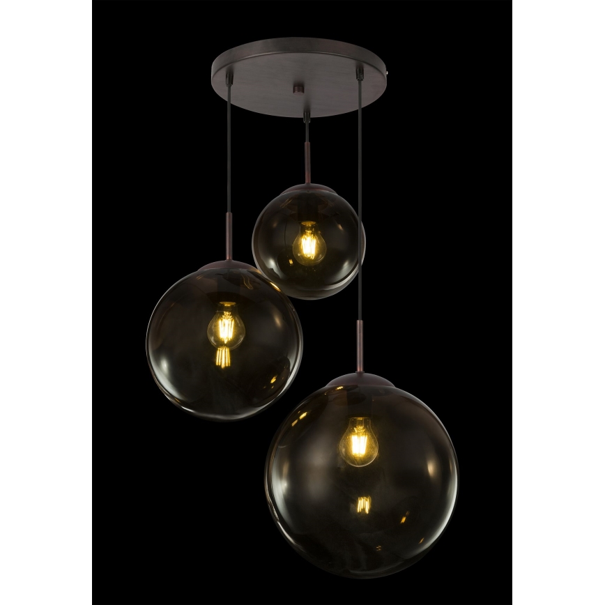 Globo - Luster na lanku 3xE27/40W/230V pr. 51 cm