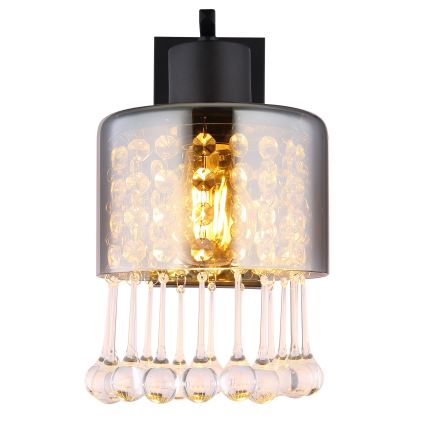 Globo - Nástenná lampa 1xE27/60W/230V čierna