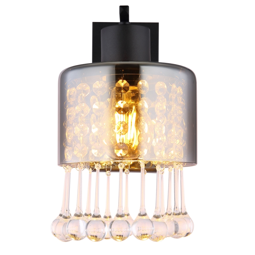 Globo - Nástenná lampa 1xE27/60W/230V čierna