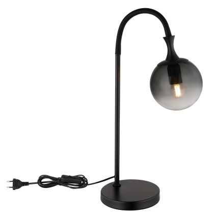 Globo - Stolná lampa 1xE27/10W/230V čierna