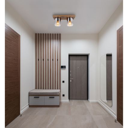 Globo - Stropné svietidlo 2xE27/40W/230V