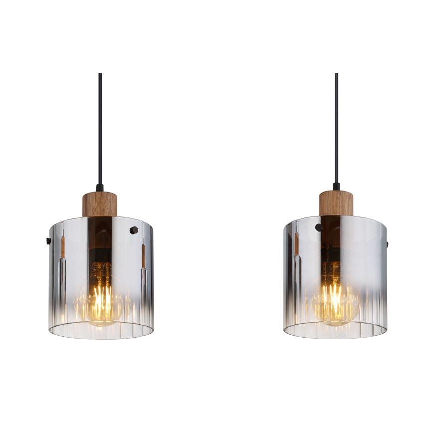 Globo - Závesné svietidlo na lanku 3xE27/60W/230V