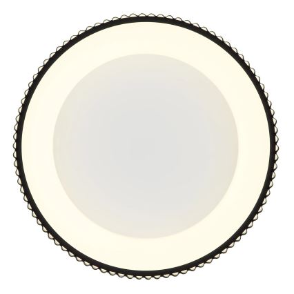 Globo - LED stropné svietidlo LED/45W/230V 2700/4000/6000K priem. 46 cm čierne