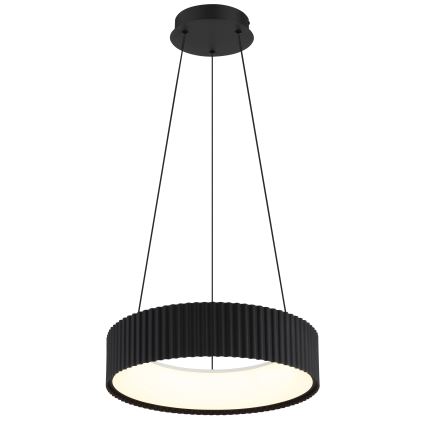 Globo - LED závesný luster na lane LED/45W/230V 2700/4000/6000K priemer 46 cm čierna