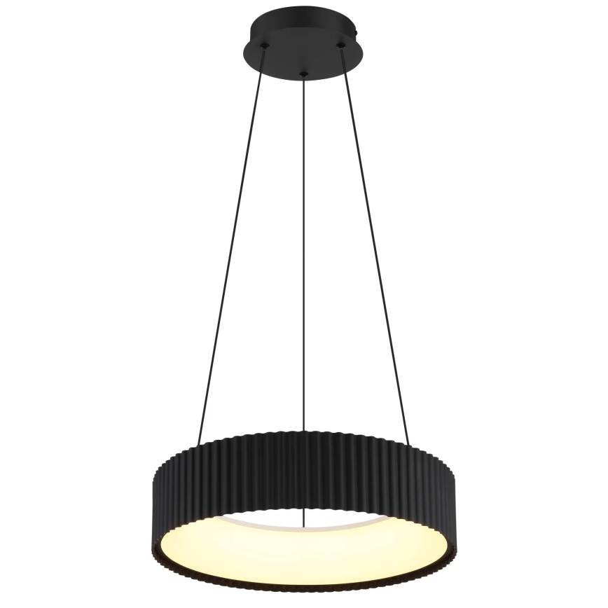 Globo - LED závesný luster na lane LED/45W/230V 2700/4000/6000K priemer 46 cm čierna