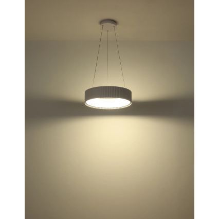 Globo - LED luster na lanku LED/45W/230V 2700/4000/6000K priemer 46 cm biela