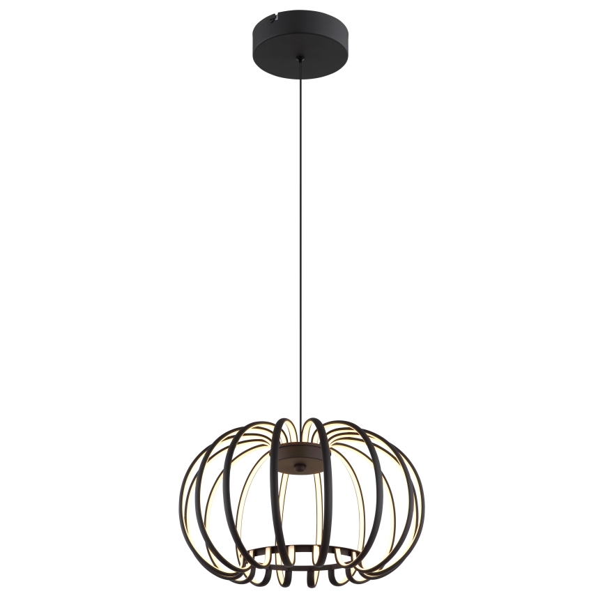 Globo - stmievateľný LED luster na lanku LED/40W/230V 3000K čierny