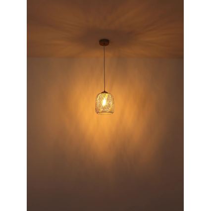 Globo - Závesné svietidlo na lanku 1xE27/40W/230V, priemer 18 cm