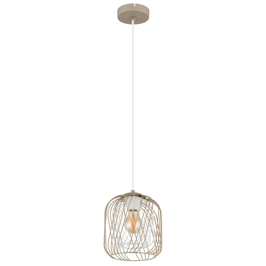 Globo - Závesné svietidlo na lanku 1xE27/40W/230V, priemer 18 cm