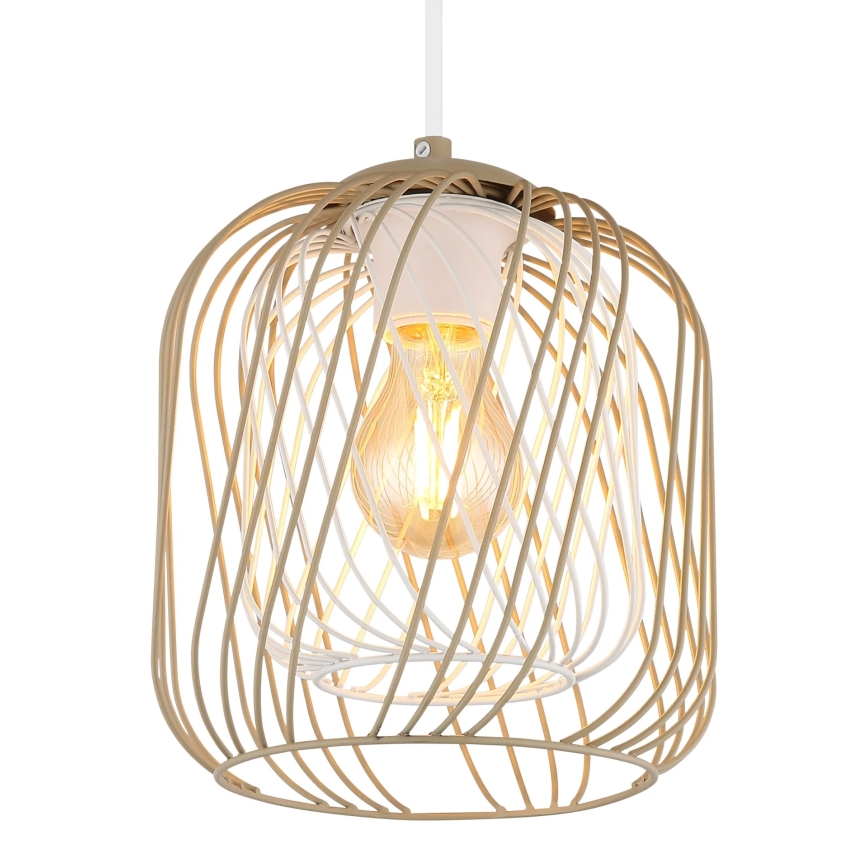 Globo - Závesné svietidlo na lanku 1xE27/40W/230V, priemer 18 cm